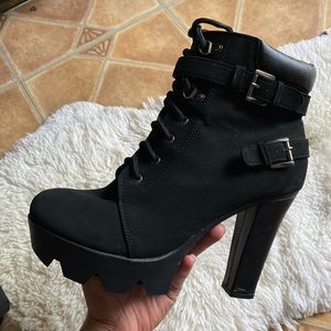 Black booties